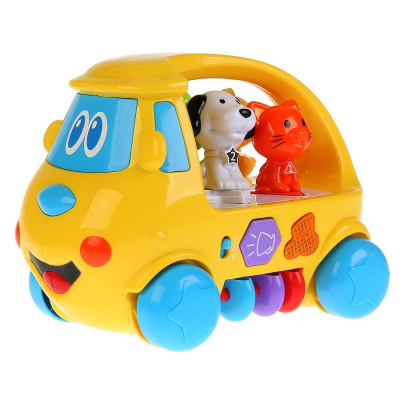 Интерактивная игрушка Развивающий автобус Умка ZY419558-R